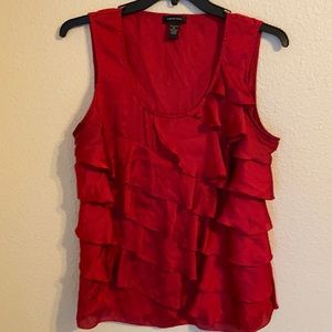Sleeveless and cool top. used.
